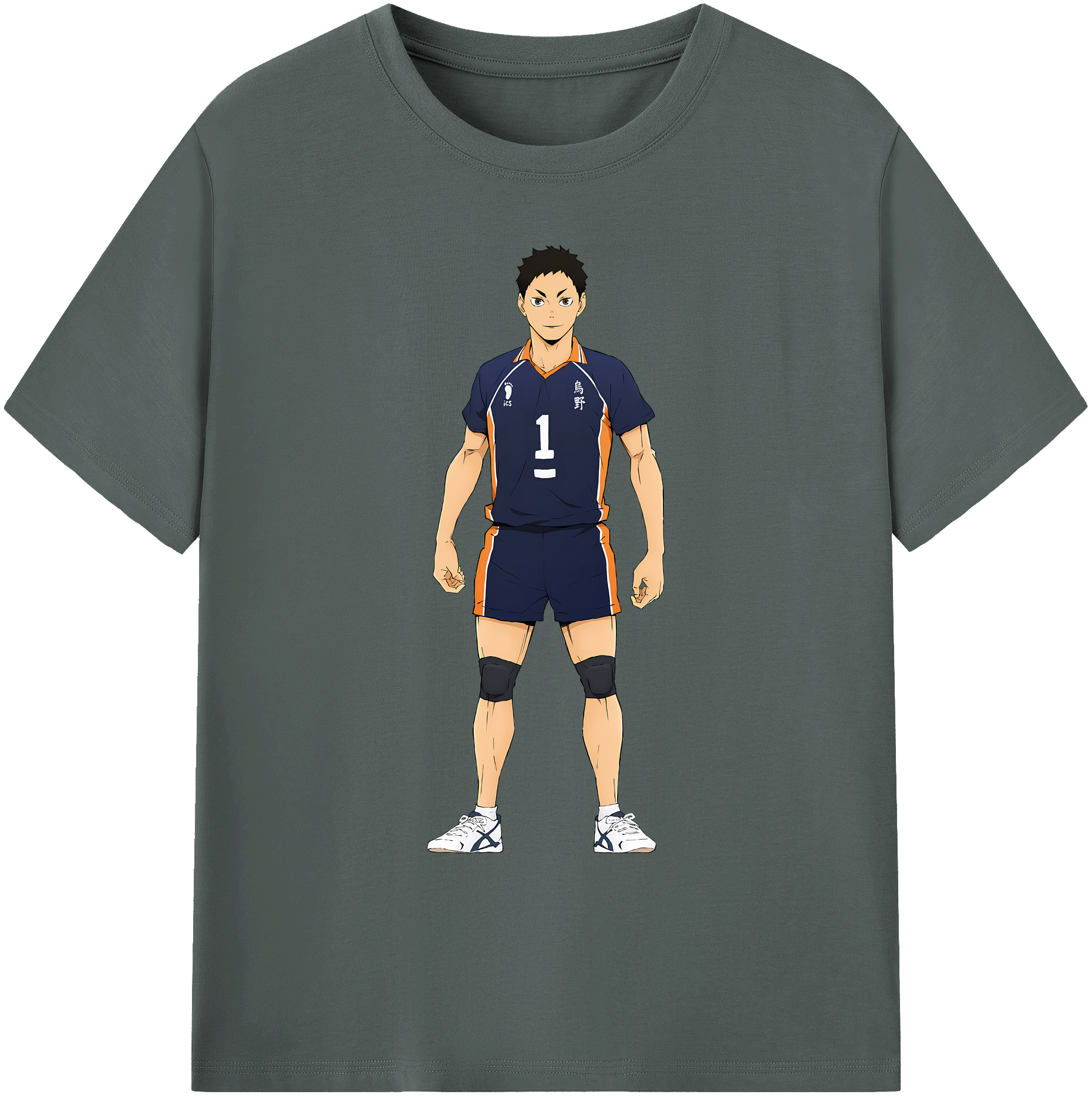 （画像用） ハイキュー!! Haikyu!! 綿100％ メンズ半袖Tシャツ｜肌触りやわらか＆通気性